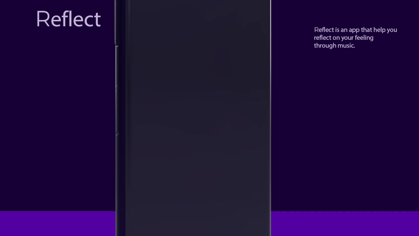 Reflect app intro animation